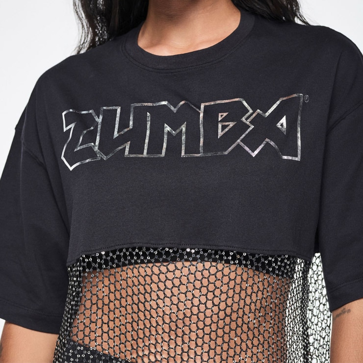 新品　正規品　ズンバ　ラスト　X S メッシュ　Tシャツ ZUMBA ズンバ 正規品 ウェア レディース Tシャツ 半袖 トップス