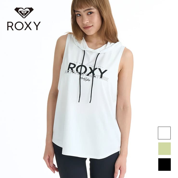 ROXY ������ �������� ���󥯥ȥå� FITNESS MOVE ON UV ®�� �����б� ��Φξ�� ���� ��ǥ����� ������������ �ե��åȥͥ� ���� ���ݡ��� ���� �襬 ������ �֥�å� �ۥ磻�� �饤�� RSL261533