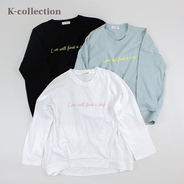 ȥå K-collection 쥯 󥰥꡼T WHITE ۥ磻 MINT ߥ BLACK ֥å 󥵥 ե꡼ ǥ T ץT ڹ եå  Ĺµ