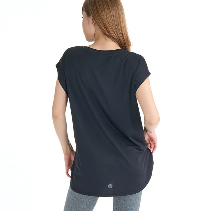 ROXY ������ �������� T����� FITNESS OWN YOUR PACE UV ®�� �����б� ��Φξ�� ������ǥ����� ������������ �ե��åȥͥ� ���� ���ݡ��� ���� �襬 ������ �֥�å� �ԥ� RST261537