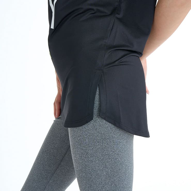 ROXY ������ �������� T����� FITNESS OWN YOUR PACE UV ®�� �����б� ��Φξ�� ������ǥ����� ������������ �ե��åȥͥ� ���� ���ݡ��� ���� �襬 ������ �֥�å� �ԥ� RST261537