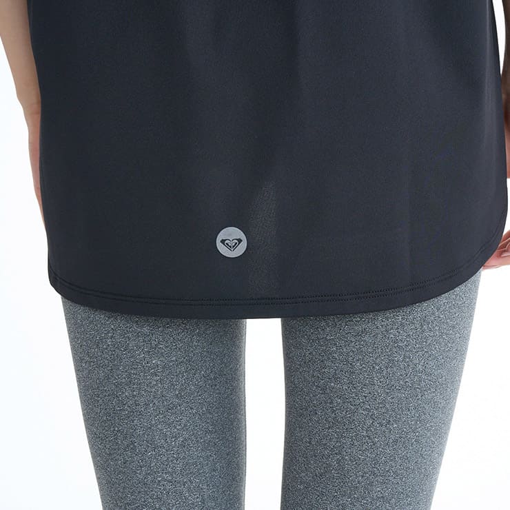 ROXY ������ �������� T����� FITNESS OWN YOUR PACE UV ®�� �����б� ��Φξ�� ������ǥ����� ������������ �ե��åȥͥ� ���� ���ݡ��� ���� �襬 ������ �֥�å� �ԥ� RST261537