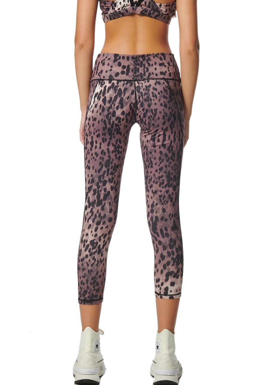 ȥå BODY ACTION ܥǥ 쥮 ѥ MULTI BROWN PRINT PURPLE PRINT S