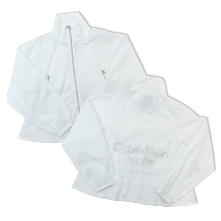 ȥå Calvin Klein Х󥯥饤 ȥɥ ʥ󥸥㥱å WHITE S