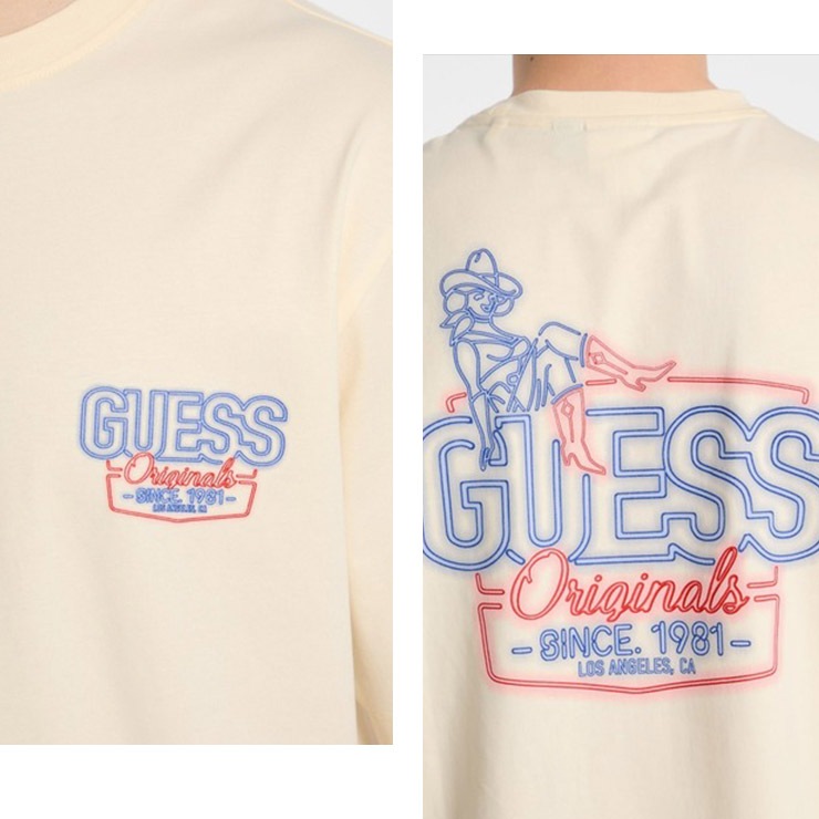 GUESS  T-  եåȥͥ  ݡ  襬  ֥å ܥ꡼
