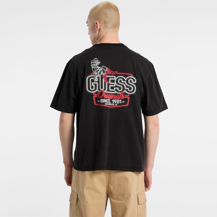 GUESS  T-  եåȥͥ  ݡ  襬  ֥å ܥ꡼