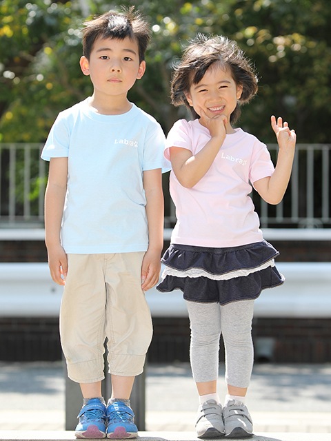 KID's 【定番】バックロゴプリントTシャツ [ネコポス対応