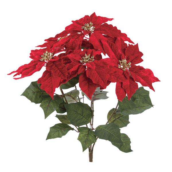 商品名【鐘】ゆきこ❤ポインセチアのクリスマス フラワーリース✳ 玄関