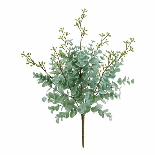 ケイティユーカリブッシュ シルバーグリーン 東京堂 Fg 015 Fg2603 アーティフィシャルフラワー 高級造花 フラワーマルシェ ラコリーヌ