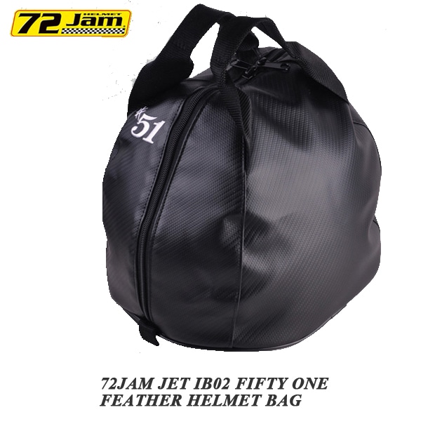72JAM JET fifty one Feather  HELMET BAG���إ��åȥХå�  IB-02