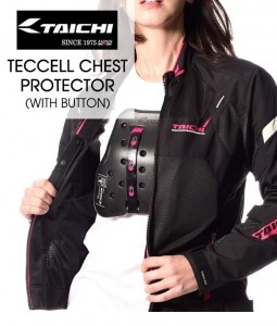 RS������ TECCELL CHEST PROTECTOR(WITH BUTTON) TRV063_Women �����ץ��ƥ����������ѥå�/��ǥ�����/������/�����륨��������/���㥱�å�/�ܥ���/�Х���/