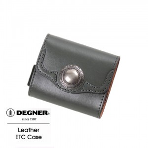 バイク用品 電子機器類DEGNER デグナー ETCケース SB-45 取寄品 本革/レザー