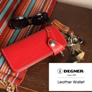DEGNER Leather Wallet �쥶��������å� W-26 �Х�������/������å�/�ܳ�/�쥶��/�ǥ��ʡ�/DEGNER/