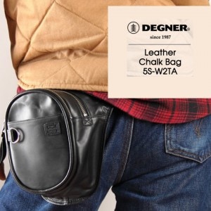 DEGNER Leather Chalk Bag レザーチョークバッグ 5S-W2TA バイクバッグ/ポーチ/本革/レザー/デグナー/