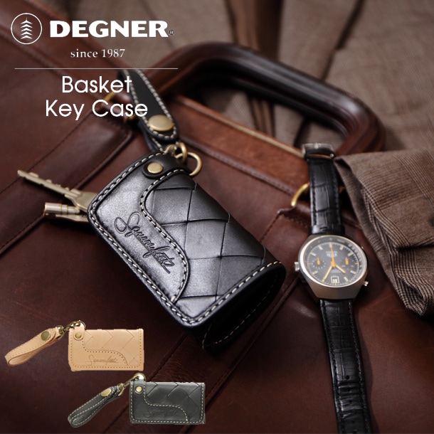 DEGNER Basket Key Case �Х����åȥ��������� SFK-1 �Х�������������/�ܳ�/�����ۥ����/��/�ǥ��ʡ�/�쥶��/