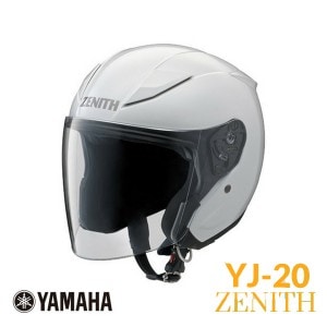 ヤマハ ヘルメット ゼニス YJ-20 全天候対応シールド標準装備 パールホワイト Mサイズ/取寄品