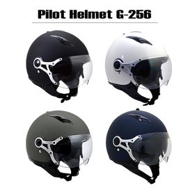 SUM-WITHヘルメット G-256 レディース シールド付きパイロットヘルメット インナーサンバイザー付/取寄品