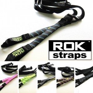 【ROK straps】MCストレッチストラップ バックル式 簡単/取寄品