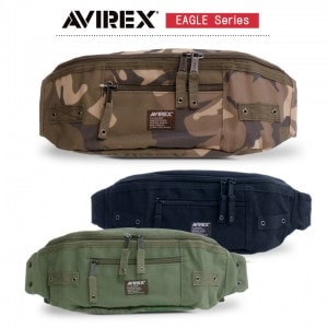 【在庫処分特価】AVIREX(アビレックス)ウェストバッグ EAGLE(イーグル) AVX3521 AVX3521 小さめ 軽い/取寄品