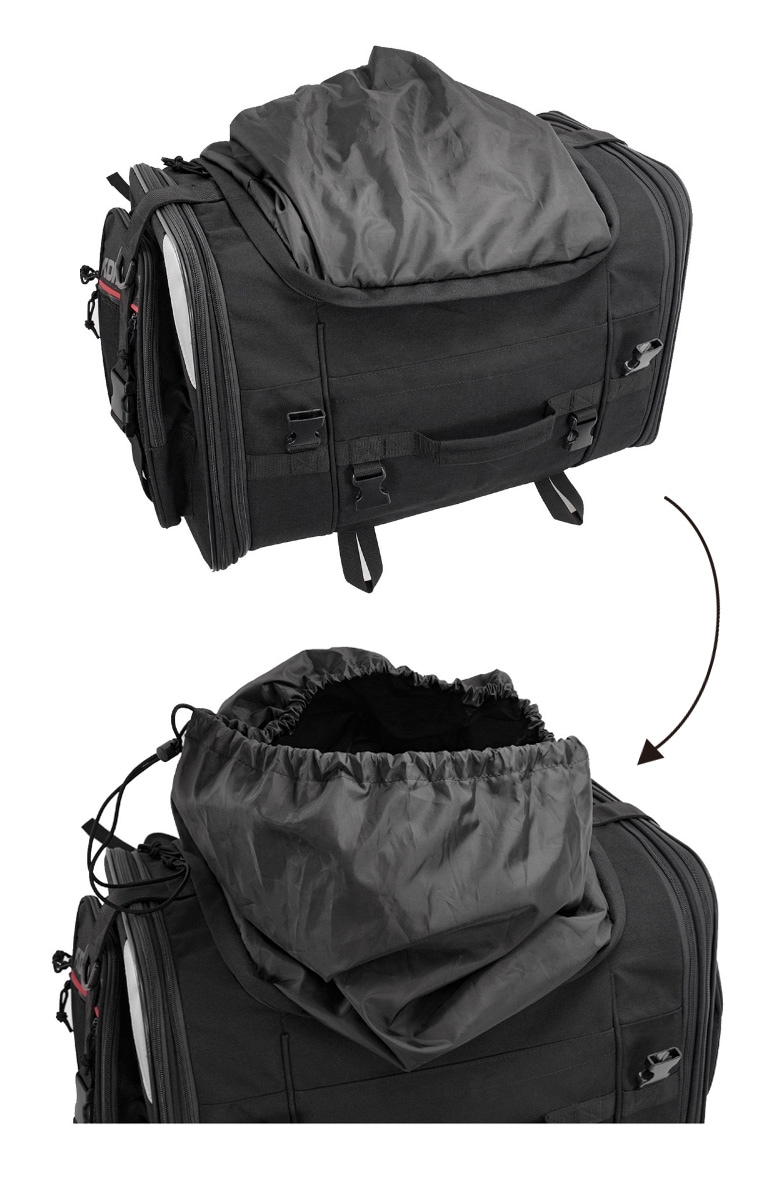 送料無料】KOMINE(コミネ)ロングジャーニーシートバッグ 【09