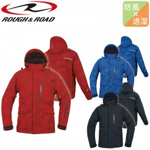 ROUGH&ROAD(ラフ&ロード)ラフフィールドパーカー RR7696 バイク ジャケット レディース 女性用 カジュアル 3色展開 秋冬 取寄品