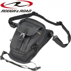 ROUGH&ROAD(ラフ&ロード)SCHWARZ R F-ホルスター RR9555 バイク用品 バッグ レディース ホルスターバッグ レッグバッグ コーデュラ CORDURA 取寄品