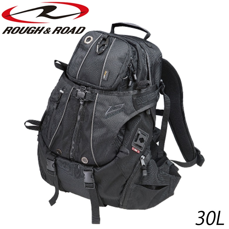 ������̵����ROUGH&ROAD(���&������)SCHWARZ R �����å����å� RR9557 �Х������� �Хå��ѥå� CORDURA �쥤�󥫥С��դ� 30L    ���� �����