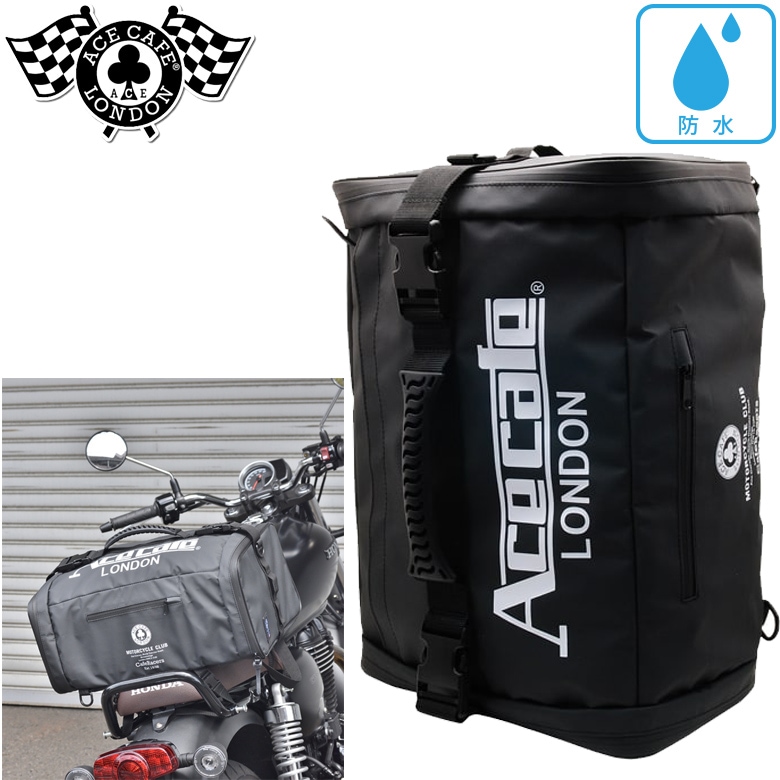 ������̵����ACE CAFE LONDON(���������ե�����ɥ�)�ɿ她�����������ȥХå� AB004-WH �Х������� �Хå� �ġ���� �ɿ� ������   �֥�å�  �����