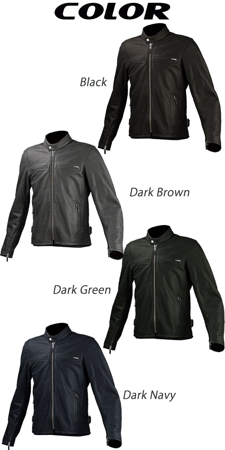 KOMINE(コミネ)シングルライダースレザージャケット LJ-534 バイク用