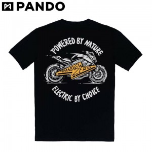 PANDO MOTO(�ѥ�ɥ��)MIKE ZERO 1 Mike-ZERO-1 �Х������� T����� ���ѥ�� ������������ͭ    BLACK(�֥�å�)  �����