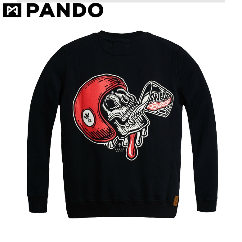 PANDO MOTO(�ѥ�ɥ��)John Skull 1 John-Skull-1 �Х������� �������å� ���ѥ�� ������������ͭ    BLACK(�֥�å�)  �����