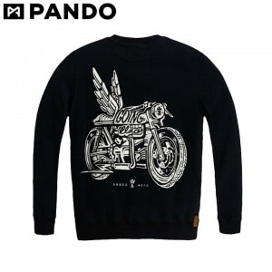 PANDO MOTO(�ѥ�ɥ��)John Wing 1 John-Wing-1 �Х������� �������å� ���ѥ�� ������������ͭ    BLACK(�֥�å�)  �����