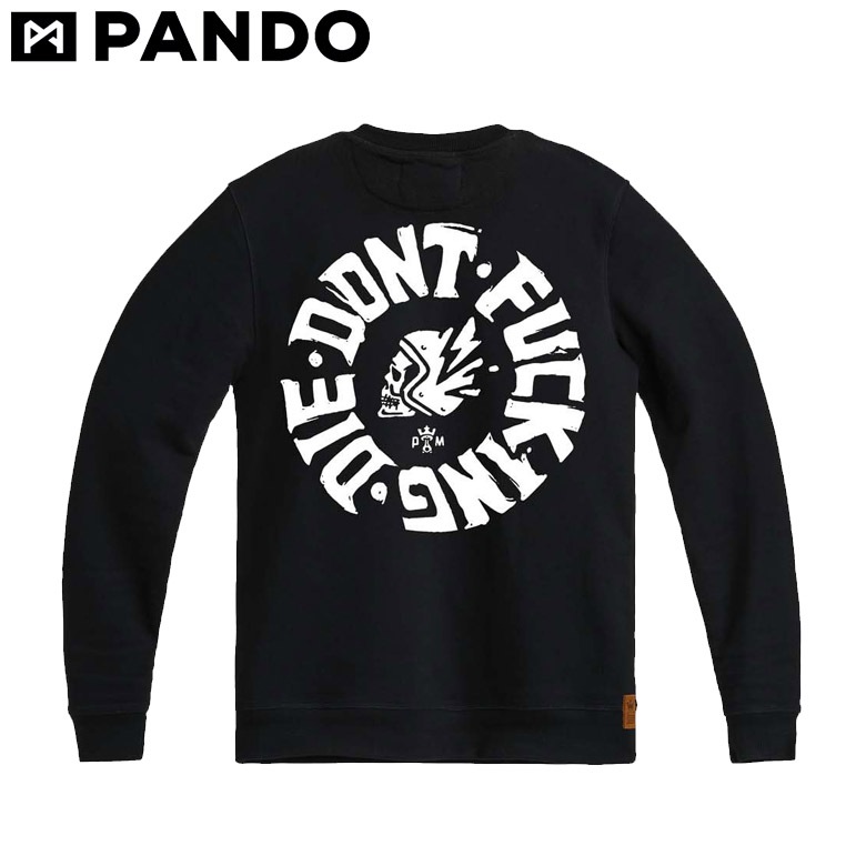PANDO MOTO(�ѥ�ɥ��)JOHN DONT DIE John-Dont Die-2 �Х������� �������å� ���ѥ�� ������������ͭ    BLACK(�֥�å�)  �����