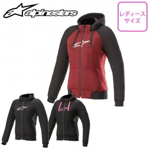 ALPINESTARS(����ѥ��󥹥�����)STELLA CHROME SPORT HOODIE 4210920 ��ǥ������Х������㥱�å� ����ʡ����㥱�å�   ����/�����ޥ�    3�������� �����