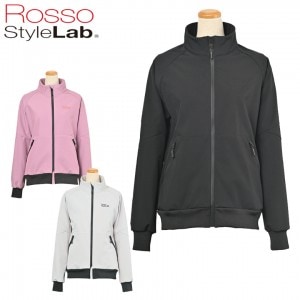 ROSSO STYLELAB(ロッソスタイルラボ)超撥水ソフトシェルトラックジャケット ROJ-993 レディースバイクジャケット ライディング 撥水、防風 秋冬用 取寄品