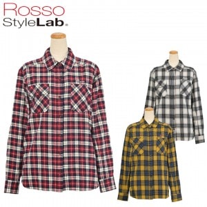 ROSSO STYLELAB(ロッソスタイルラボ)プロテクションフランネルシャツ ROJ-994 レディースバイクジャケット ライディング カジュアル 秋冬用 取寄品