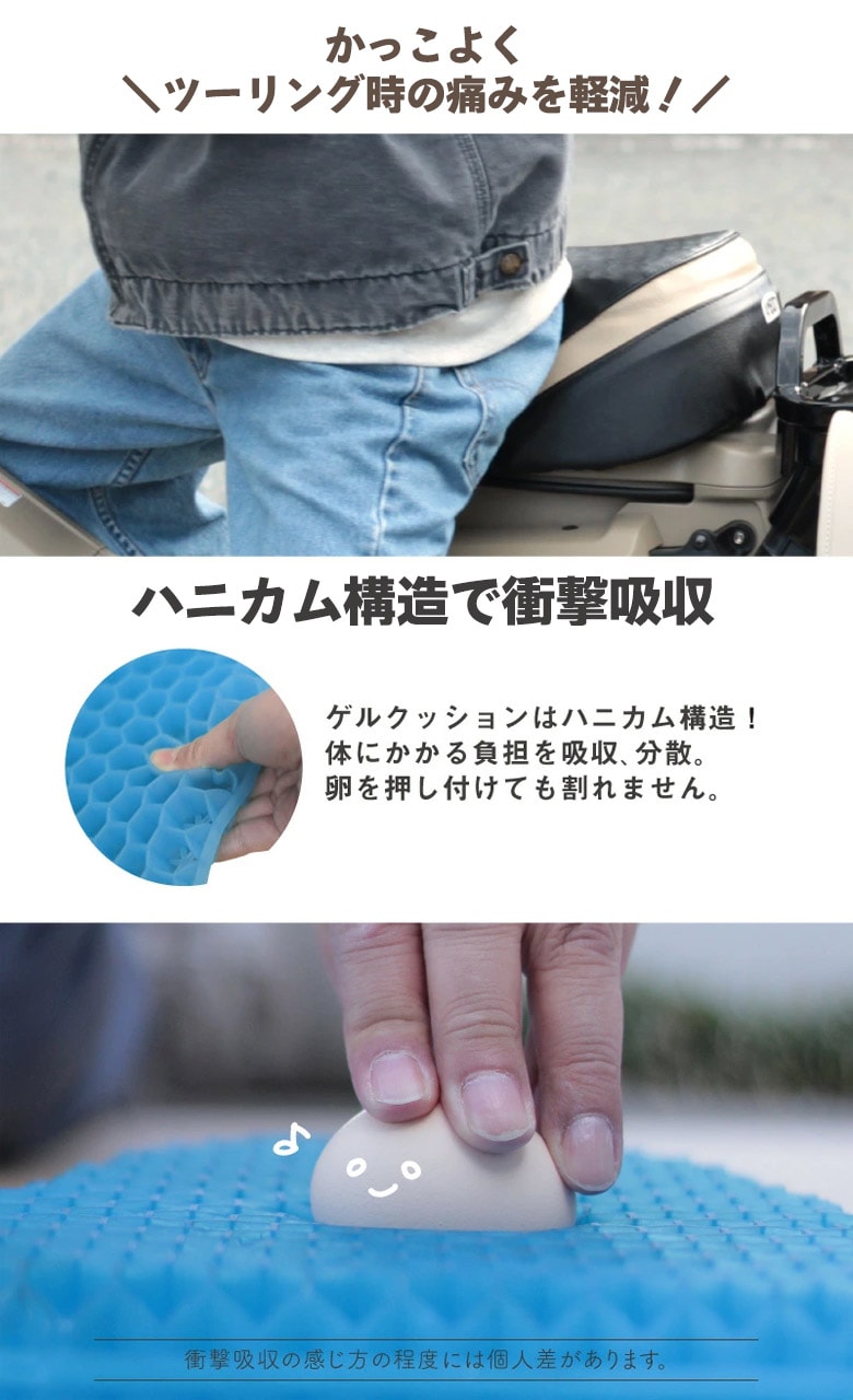 AMBOOT(AMBOOT)カブ専用シートカバー SC-H01 バイク用品 ハニカム