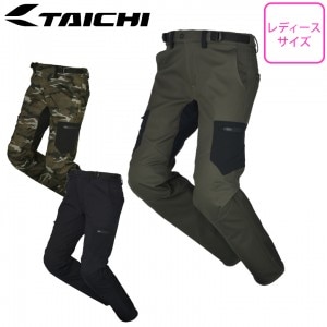 RS TAICHI(アールエスタイチ)ウインドストップ ソフトシェル パンツ RSY555 レディースバイクウェア パンツ 防風 保温 ストレッチ 3色展開 秋冬 取寄品