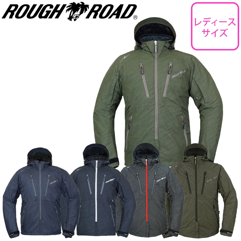 ROUGH&ROAD(ラフ&ロード)ラフパーカー RR7245 レディースバイク