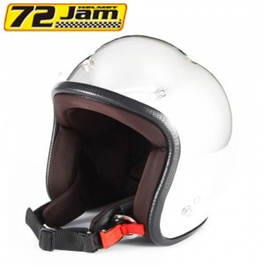 72JAM(�ʥʥˡ������)JP MONO HELMET ��ǥ�����(��å�) JPM-3S ��ǥ������Х����إ��å� �����å� ����С� �Ҥɤ�/������ ���ӵ����б�     �����
