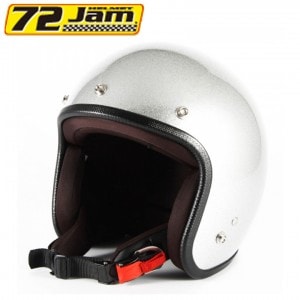 72JAM(�ʥʥˡ������)JP MONO HELMET ��ǥ�����(����С��ե졼��) JPF-4S ��ǥ������Х����إ��å� �����å� ����С� �Ҥɤ�/������ ���ӵ����б�     �����