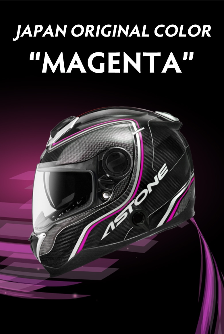 ASTONE(アストン)カーボンフルフェイスヘルメット GT-1000F バイク用品