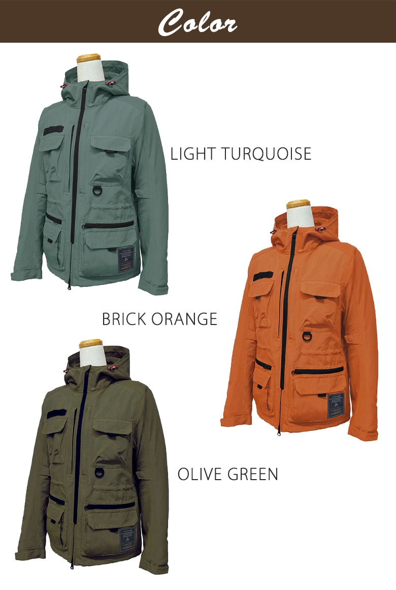 在庫処分特価】URBANISM(アーバニズム)60/40マウンテンパーカー02 UNJ