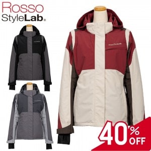 【特価/送料無料】ROSSO STYLELAB(ロッソスタイルラボ)ライダースウィンタージャケット ROJ0997 レディースバイク用ジャケット カジュアル S〜L+ 防水 防寒 秋冬