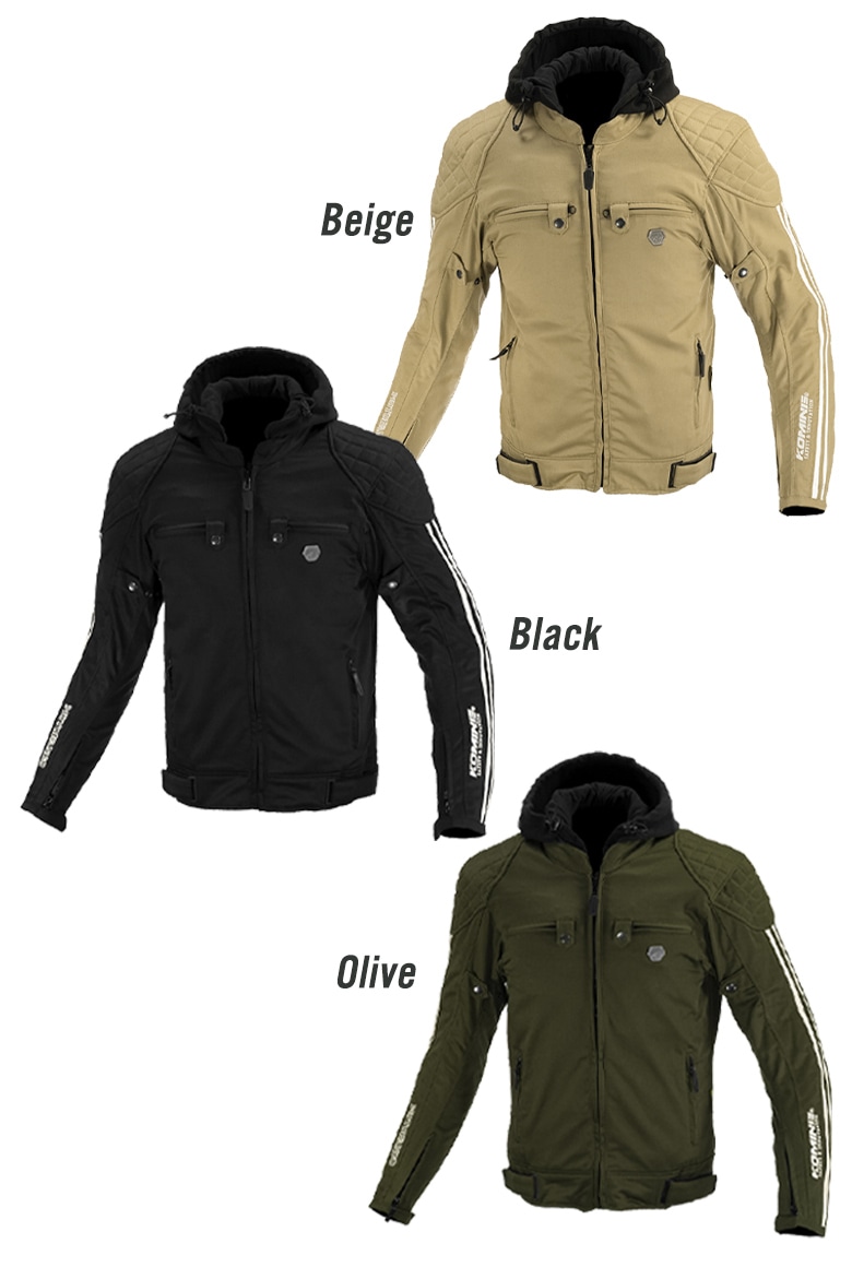 送料無料】KOMINE(コミネ)プロテクトウインターパーカ JK-6144