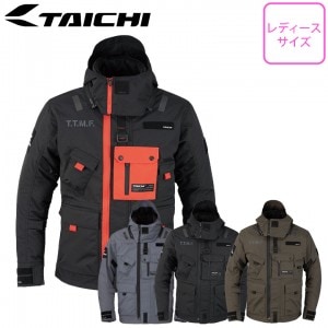 【送料無料】RS TAICHI(アールエスタイチ)モンスター オールシーズンパーカ RSJ726 レディースバイク用ジャケット インナー付き WM〜WXL オールシーズン/秋冬 取寄品