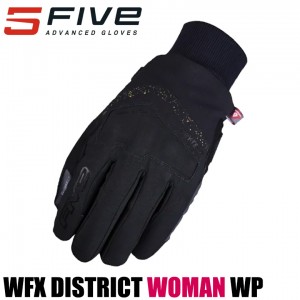 【送料無料/特価】FIVE(ファイブ)ウインターグローブ WFX DISTRICT WOMAN WP レディースバイク用グローブ 防寒・透湿・防水 プリマロフト 秋冬 取寄品