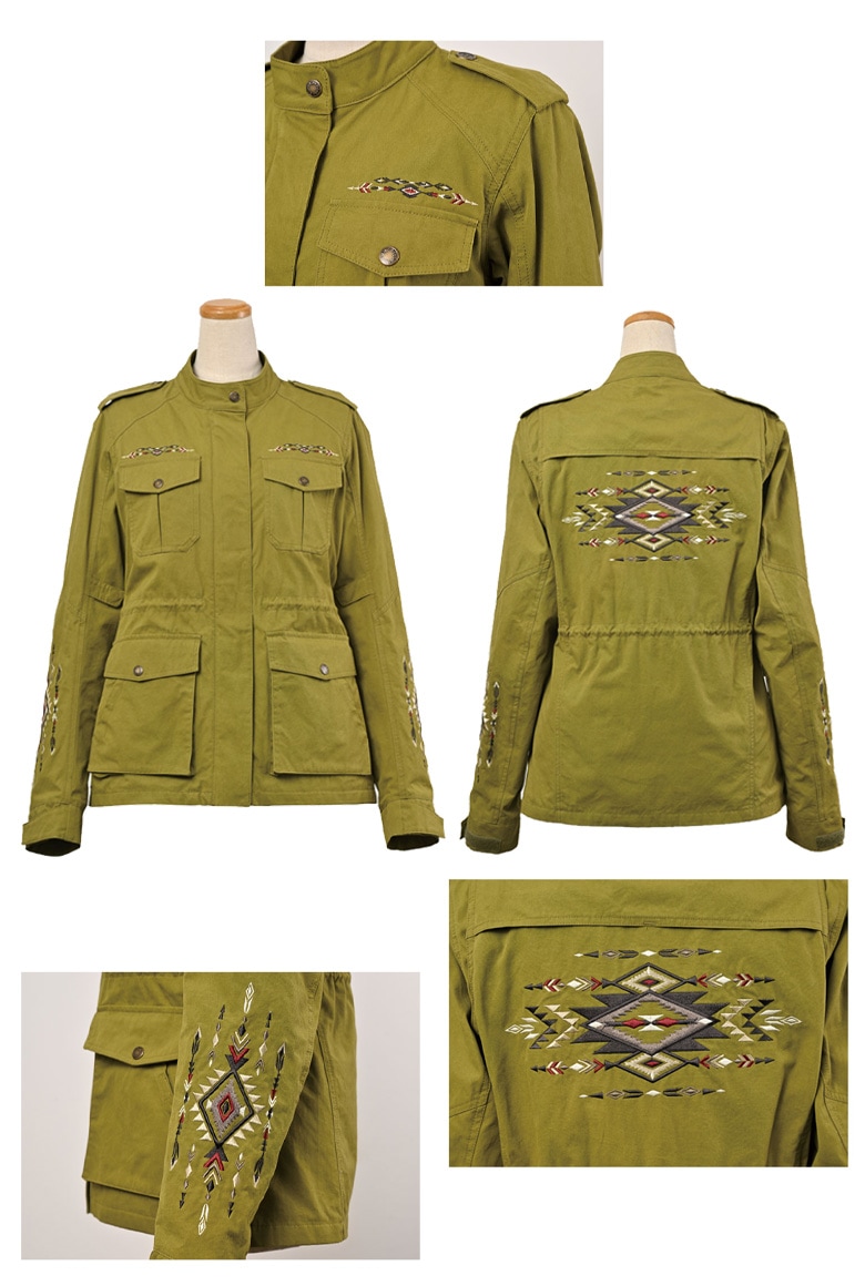 特価】ROSSO STYLELAB(ロッソスタイルラボ)ミリタリージャケット ROJ