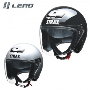 LEAD MOTORCYCLE GEAR(リード工業)オープンフェイス STRAX SJ-4 バイク用ヘルメット シールド付き 全排気量対応 大きいサイズ(63〜64cm未満) 取寄品