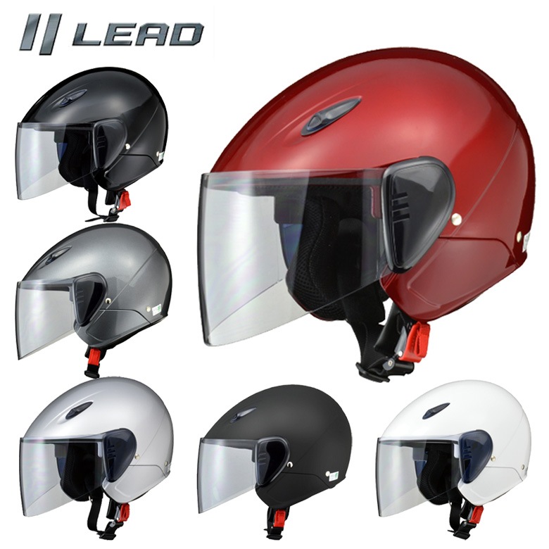 LEAD MOTORCYCLE GEAR(リード工業)セミジェットヘルメット SERIO RE-35